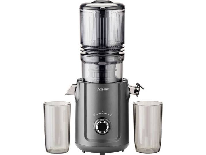 Trisa Entsafter Trisa Entsafter Slow Flow Juice 300 W Schwarz, 300.00 W