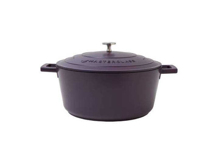 MasterClass gietaluminium braadpan (Ø28 cm) (5L) (lichtgewicht) - paars
