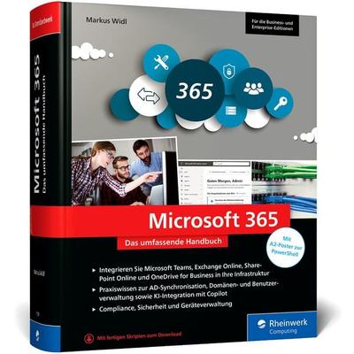 Microsoft 365, Gebundene Ausgabe von Markus Widl, Rheinwerk Verlag, 978-3-367-11139-8