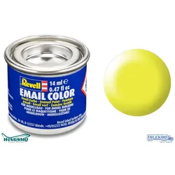 Revell Farbe Email Color Leuchtgelb seidenmatt 14ml RAL 1026 32312