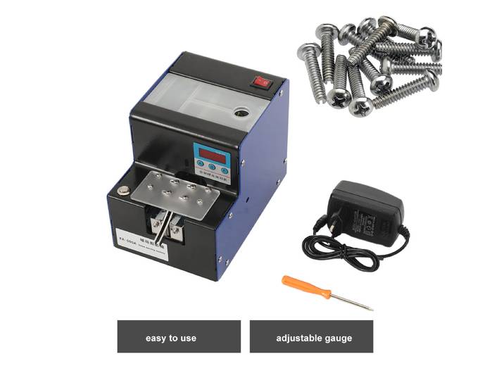 Compteur de vis électrique FA-590A, distributeur de petites vis réglable de 1,0 à 5,0 mm, 2 pièces/s pour l'assemblage de circuits imprimés, usine de quincaillerie, 110V-240V