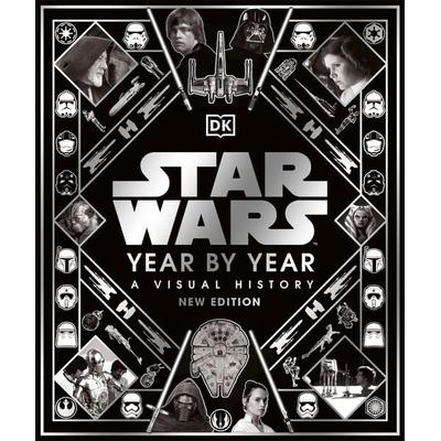 Star Wars Year by Year, Gebundene Ausgabe von Kristin Baver,Pablo Hidalgo,Daniel Wallace,Ryder Windham, Dorling Kindersley, 978-0-241-46940-8