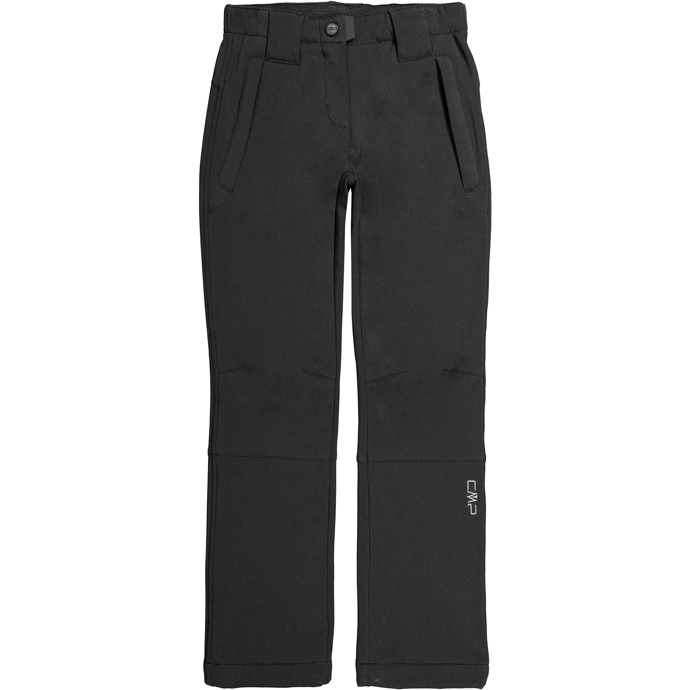 CMP Softshell Girls Hose Kinder Softshellhose schwarz Größe 98 Trekking Elastisch Wasserabweisend