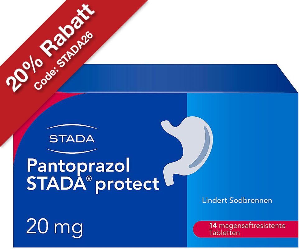 Pantoprazol STADA protect 20 mg 14stk