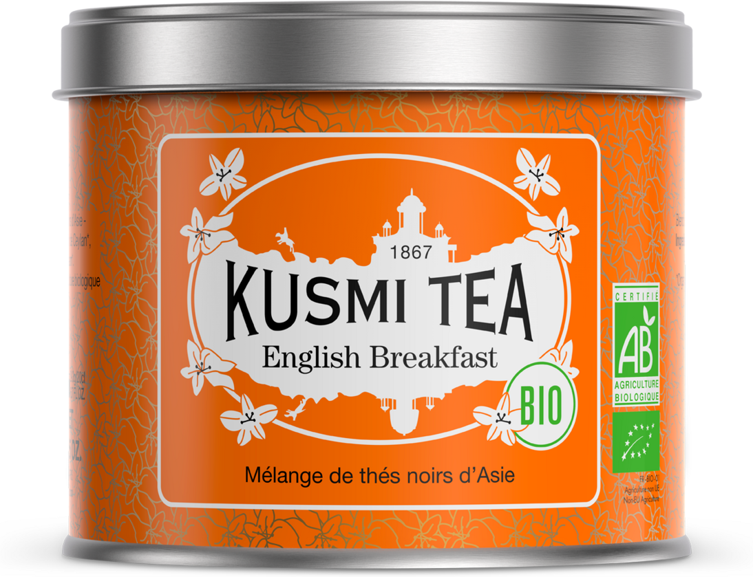 English Breakfast - Schwarzer tee, ceylon, assam, bio - Kusmi Tea