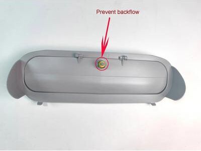 Inspired Living Automatic Cat Litter Box Waste Bin Door And Garbage Bag Capsule accessory Bin Door
