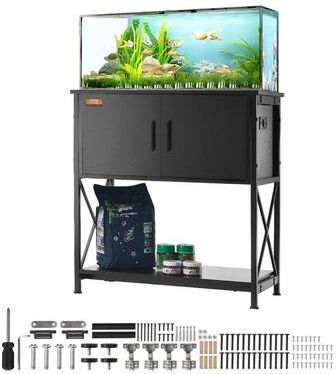 Tools, Home & Hobby Aquarium Stand 29 Gallon Fish Tank Stand With Storage Cabinet And Power Panel Aquarium Stand 29 Gallon Fish Tank Stand With Storage Cabinet And Power Panel