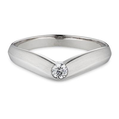 Silberring BRUNO BANANI "Schmuck Geschenk" Gr. 54, silberfarben, kristallweiß, Fingerringe, Damen, 54, Silber 925 (Sterlingsilber), 2,8mm, Silberring, mit Zirkonia (synth.)