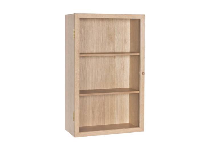 Hübsch Interior - Wandschrank mit Glastür, Eiche