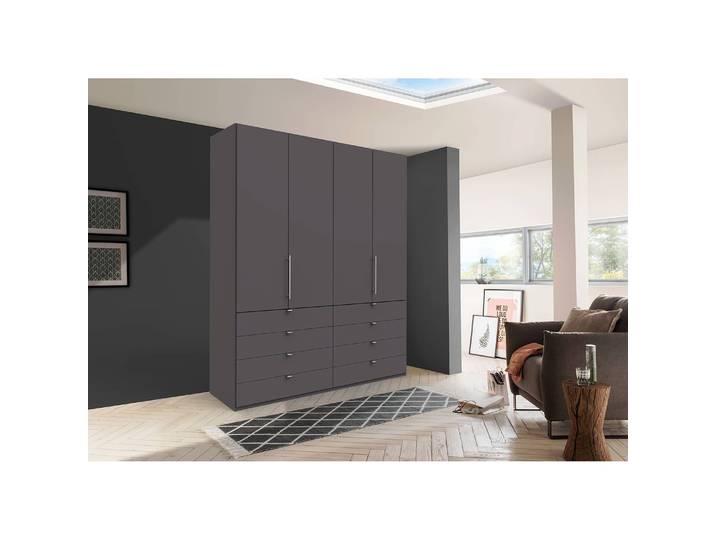 Armoire à portes pliantes II 200 x 236cm Marron/Havanne