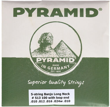 Pyramid Long Neck 5-string Banjo Set