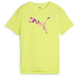 PUMA Tad Essentials Cat Logo Graphic Trainingsshirt Mädchen 39 - lemon sherbert 176
