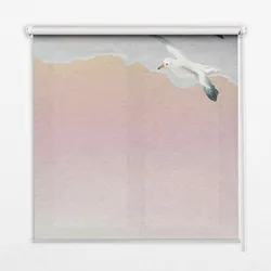 INNENROLLO - Fensterrollo - Rollo - 150x140 cm - Fliegende Vögel