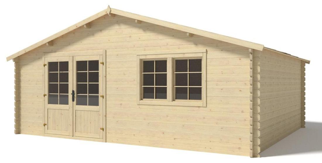 Gartenhaus, Gerätehaus 30m2 - 6x5m - 40mm