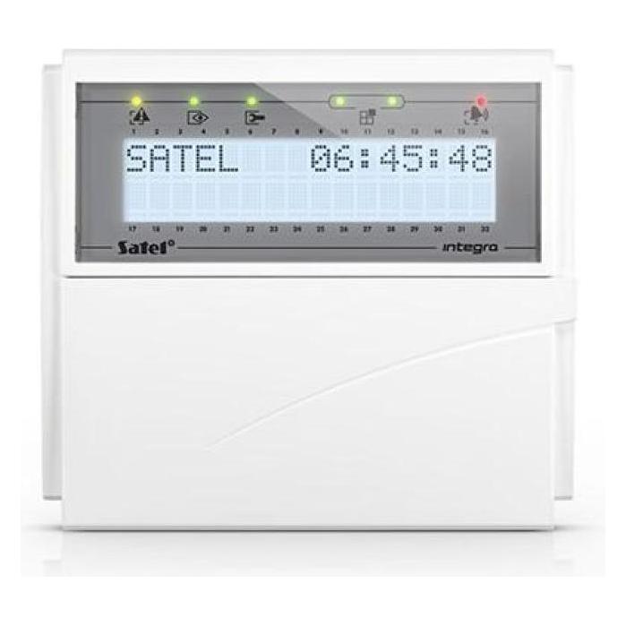 Satel LCD-Tastatur (weisse Hintergrundbeleuchtung) INT-KLCD-W (5905033339019)