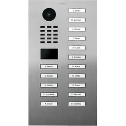 DoorBird D2216V IP Video Türsprechanlage – Edelstahl V2A