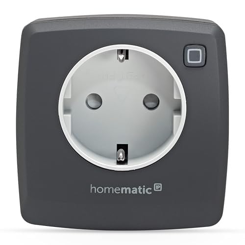 Homematic IP Schakel-meetcontactdoos, Antraciet, 161599A0