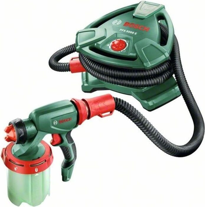 Bosch PFS 5000 E Spuitpistool, 1200 W, 500 ml/min, inclusief mengroer