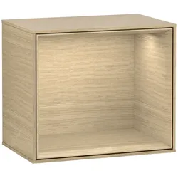 Villeroy und Boch Finion Regalmodul F580PCPC 41,8x35,6x27cm, Regal Oak Veneer, Oak Veneer