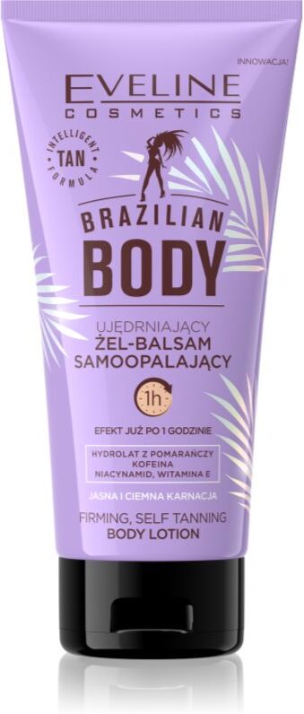 Eveline Cosmetics Brazilian Body gel auto-bronzant effet raffermissant 150 ml