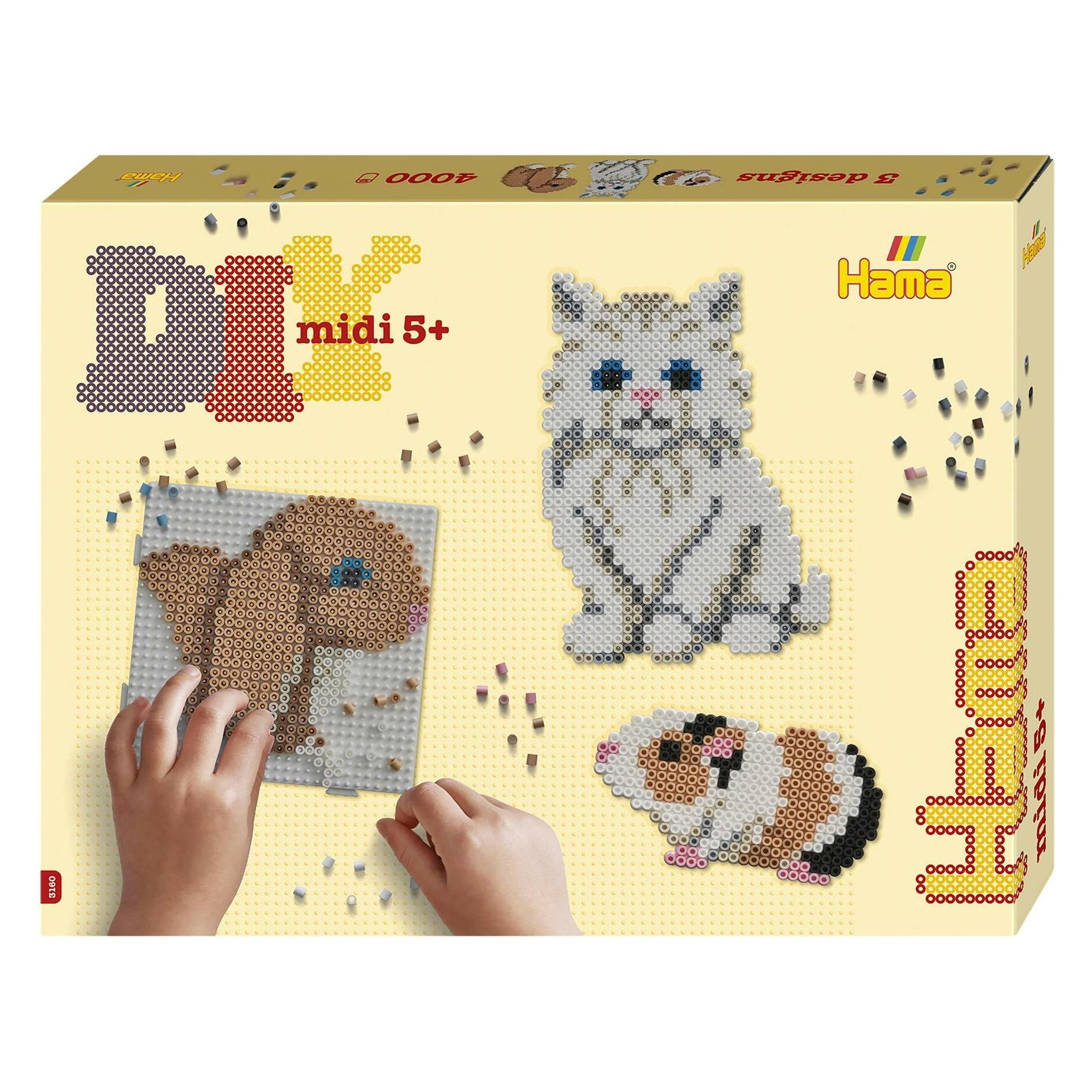 Hama Geschenkpackung Haustiere 4000 Perlen (3160)