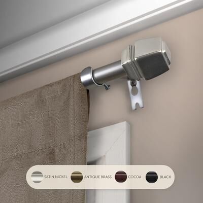 InStyleDesign Urpi Curtain Rod 5/8-inch dia.