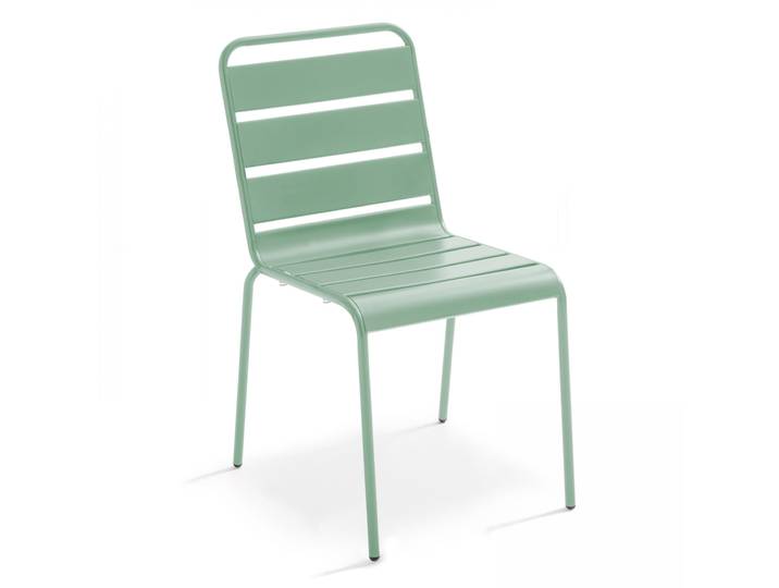 Oviala - Chaise de jardin en métal