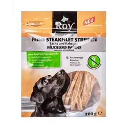 ROY Feine Steakfilet Streifen- Lachs und Kabeljau