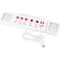 Telefunken 5-fach Profi-LED-Steckdosenleiste