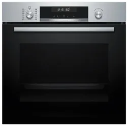 Bosch Hausgeräte Serie 6 HBG578BS3, Backofen Einbau, Schwarz, Silber