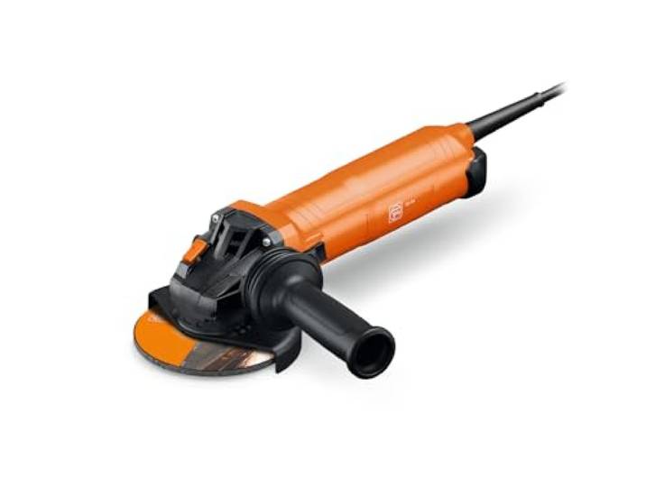 FEIN Meuleuse d'angle CG14-125\, Ø 125mm\, 1400Watt\, Vitesse à vide 2 800-11 500 1/min\, poignée anti-vibrations\, pour meulage et Chargeur\, résistant aux surcharges\, Poids selon EPTA 2\,30 kg
