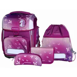 Schneiders Ergolite Schulranzen-Set 9tlg Floral Dream