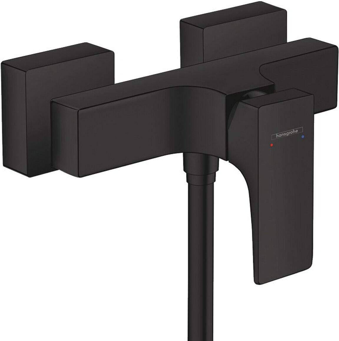 Hansgrohe Brause-Einhebelmischer Metropol AP, m Hebel, 1 Verbraucher, mattschwarz (32560670)