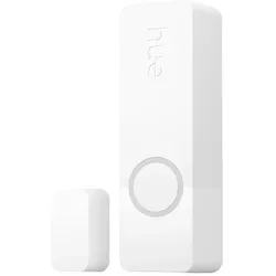 PHILIPS Hue Secure Tür-/Fensterkontakt Sensor Batteriebetrieb - steuerbar via App, kompatibel mit Amazon Alexa