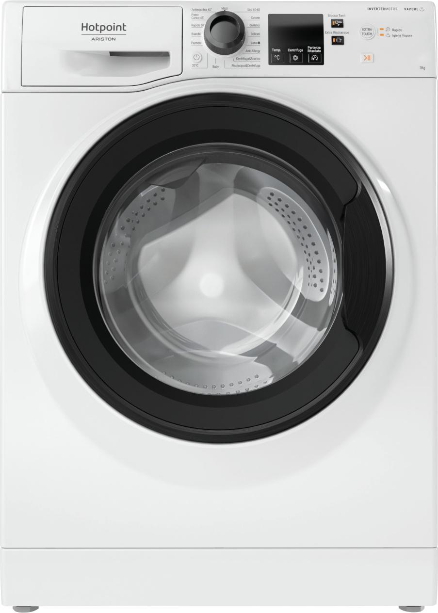 Hotpoint NF746WK IT, Frontlader, 7 kg, B, 76 dB, 1351 RPM, A