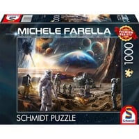 Michele Farella: Unendliche Welten - Raumfahrtmissionen, Puzzle 1000 Teile
