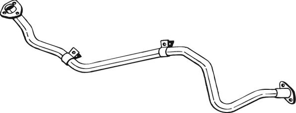 Bosal Abgasrohr 888-411 Für Toyota Vw