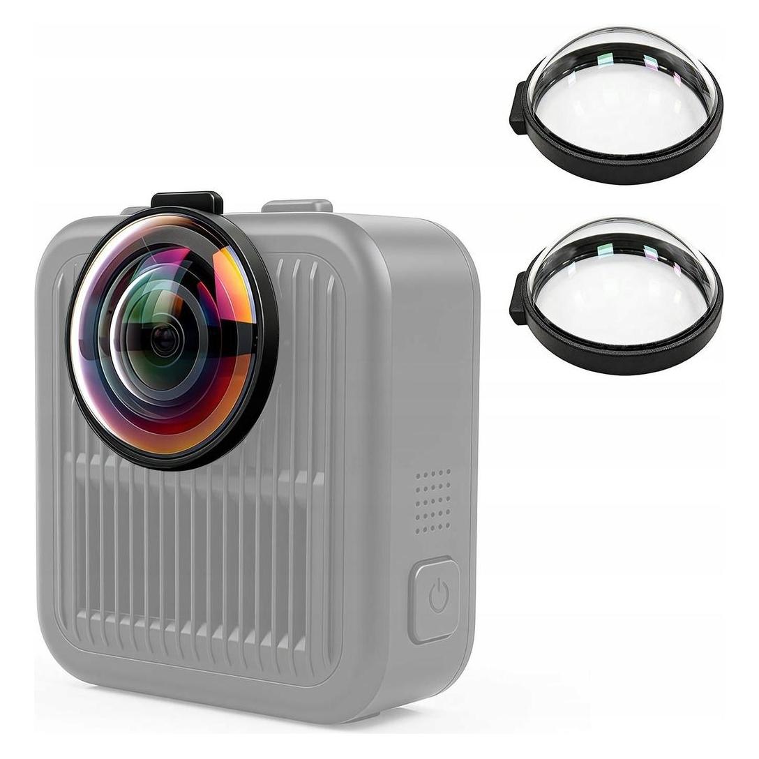 Puluz 2x Osłona Ochronna Szkło Osłony Na Obiektyw Obiektywy Do Gopro Max2 / Max 2 / Pu1102t (PULUZ)
