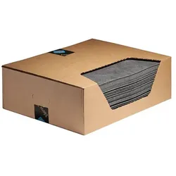 Absorptionsmatte PIG® Universal Matte Light 100 Matten Abmessung 38 cm x 51 cm, Absorbiert 41,8 L je Karton