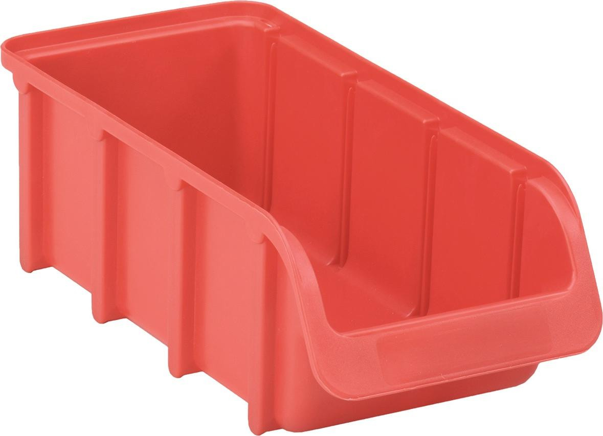Hünersdorff 682100 Sichtlagerkasten Grootte 2/L 1,0 l Rood