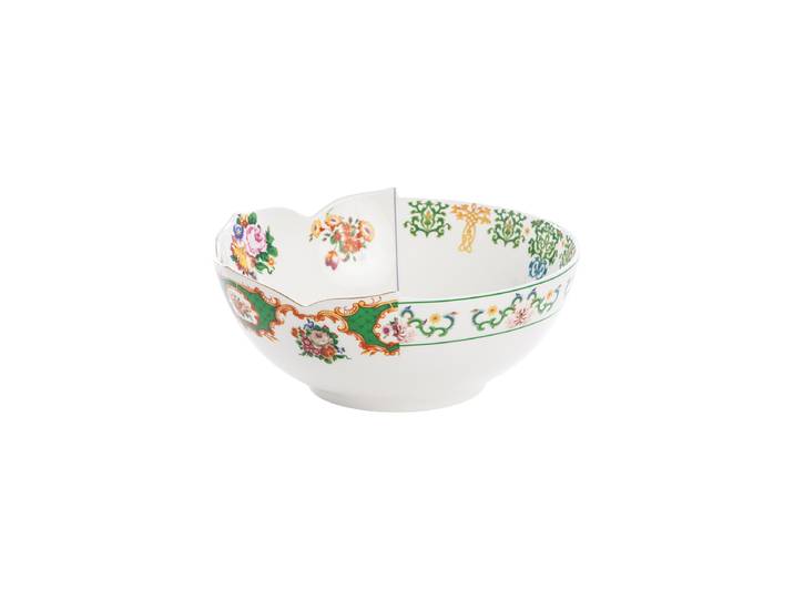 Design Schüssel „Hybrid Zaira“ aus Porzellan Multicolor Seletti
