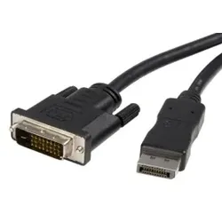 EFB ICOC-DSP-C-030 DisplayPort 1.1 auf DVI Anschlusskabel, schwarz, 3 m ICOCDSPC030