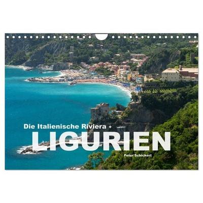 Die Italienische Riviera - Ligurien (Wandkalender 2027 DIN A4 quer), CALVENDO Monatskalender