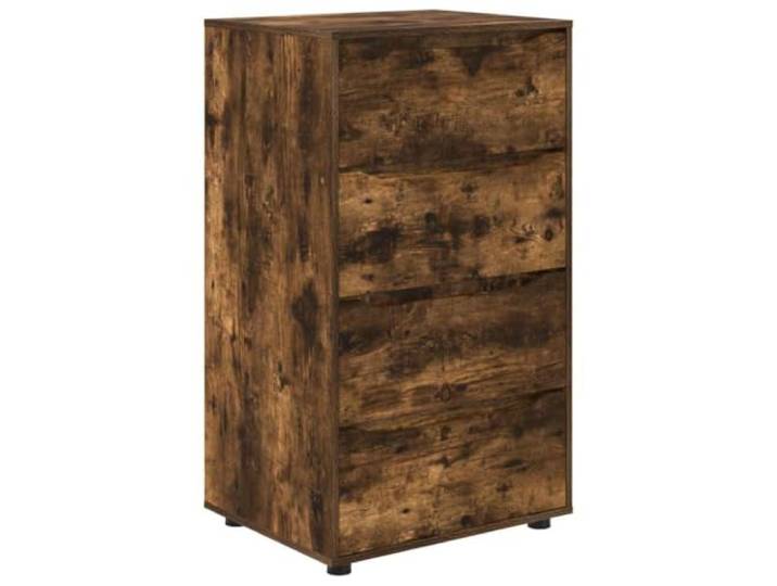 Heofavd Aufbewahrungsschrank Geräucherte Eiche 60 x 48 x 105 cm