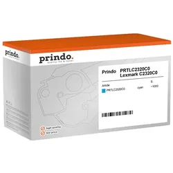 Prindo, Toner, kompatibel mit Lexmark C2320C0 (C)