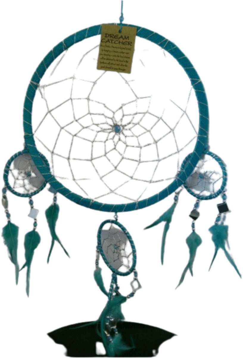 Dreamcatcher Spiegel Zwart 22 cm