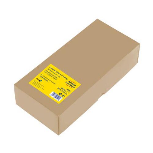 AVERY Zweckform 6.000 Computer-Endlosetiketten 5101 weiß 88,9 x 23,0 mm