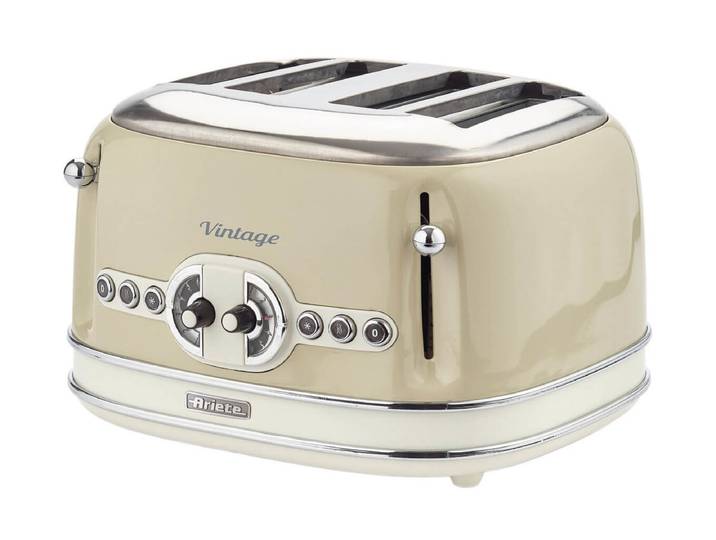 Ariete 4-Slice Toaster beige