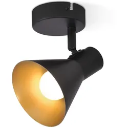DECKENSTRAHLER Welle 1-flammig 18/18/18 cm