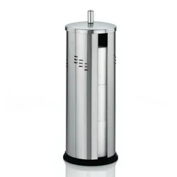 Toilettenpapierhalter SWING (DH 14,50x39,50 cm) - silber - DH 14,50x39,50 cm